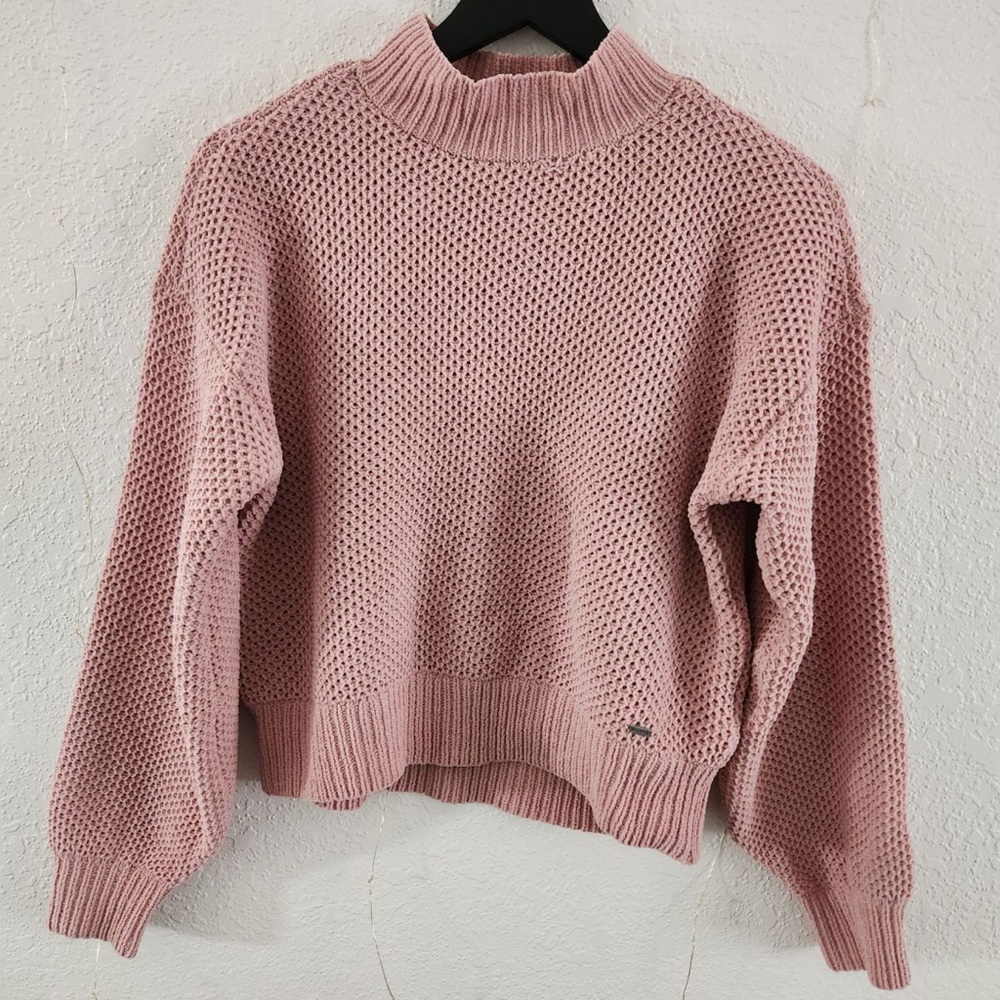 Hollister Knit Mock Neck Sweater Size M